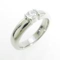 ティファニー ドッツ リング 0．21ct。D・VS1・EXT