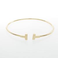 ティファニー Tナローワイヤー バングル