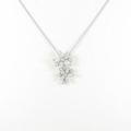 【リメイク】PT フラワー ダイヤモンドネックレス