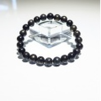 AL0018　【タイムセール限定価格】　☆稀少☆　ヒマラヤ産　アンモナイト（Ａｍｍｏｎｉｔｅ）　８ｍｍ（２４粒）　ブレスレット