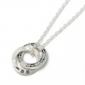SYMPATHY OF SOUL（シンパシーオブソウル）　Feather Inlay Necklace（フェザーインレイネックレス）