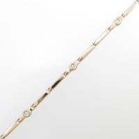 K18PG ダイヤモンドブレスレット