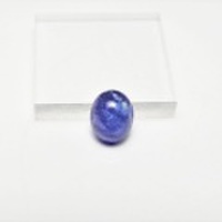 タンザナイト　AAAA　ルース　タンブル【約1g(5cｔ)】天然石｜パワーストーン｜タンザナイト｜ゆうれん石｜ブルーゾイサイト｜カボション｜素材｜タンブル｜e0113