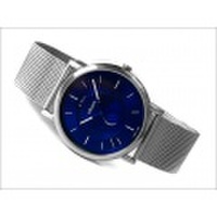 エービーアート a.b.art 腕時計 SERIES KLD KLD-203 ネイビー文字盤 38mm シルバー メタルベルト クォーツ