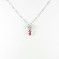 PT フラワー トルマリンネックレス