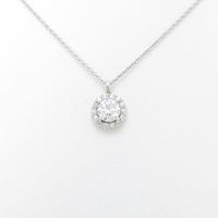 【リメイク】プラチナダイヤモンドネックレス 0．512ct・E・SI2・GOOD