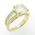 【ジュエリー在庫処分】【リメイク】K18YG ダイヤモンドリング 2．320ct・VLY・SI2・VERYGOOD