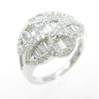 K18WG ダイヤモンドリング