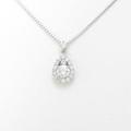 【新品】プラチナダイヤモンドネックレス 0．216ct・E・SI2・GOOD10％引き