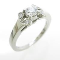 カルティエ バレリーナ リング 0．19ct・D・VVS1・3EXCELLENT