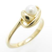 4゜C アコヤパールリング