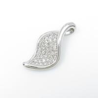 K18WG ダイヤモンドペンダント20％引き