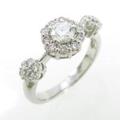 プラチナダイヤモンドリング 0．310ct・F・SI1・VERYGOOD