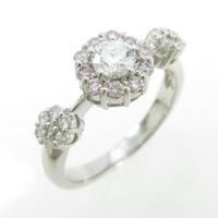 プラチナダイヤモンドリング 0．310ct・F・SI1・VERYGOOD