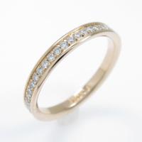 750PG フルエタニティ ダイヤモンドリング