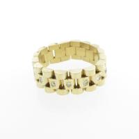 K18YG ダイヤモンドリング