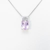 K14WG／K18WG クンツァイトネックレス