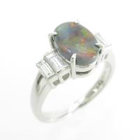 PT ブラックオパールリング