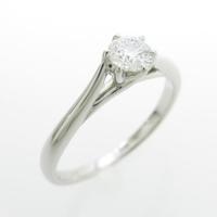 プラチナダイヤモンドリング 0．255ct・D・VS2・3EXT H＆C5％引き