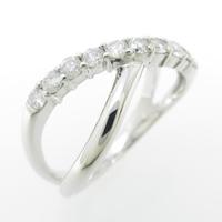 K14WG ダイヤモンドリング