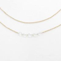 K18PG ダイヤモンドネックレス30％引き
