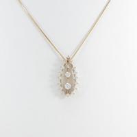 K18PG ダイヤモンドネックレス20％引き
