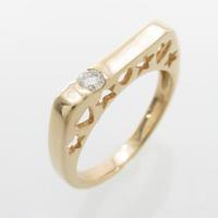 K18PG ダイヤモンドリング10％引き