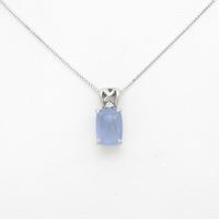 K18WG カルセドニーネックレス30％引き