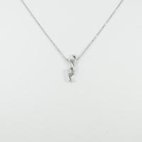 K18WG ダイヤモンドネックレス