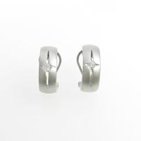 K18WG ダイヤモンドピアス10％引き