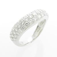 K18WG パヴェ ダイヤモンドリング10％引き