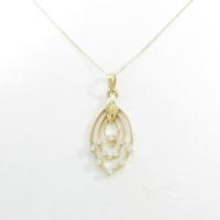 K18YG ダイヤモンドネックレス