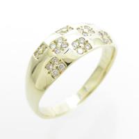 K18YG ダイヤモンドリング