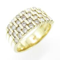 K18YG ダイヤモンドリング