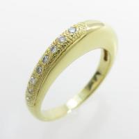 K18YG ダイヤモンドリング20％引き