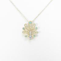 K18YG／PT トルマリンネックレス