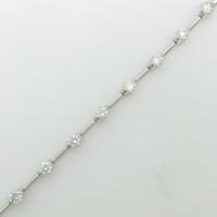 LINE ダイヤモンドブレスレット