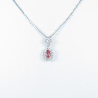 PT ピンクサファイヤネックレス10％引き