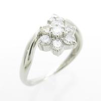 PT フラワー ダイヤモンドリング