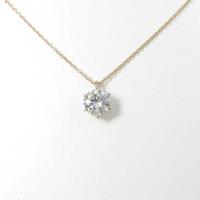 【リメイク】K18PG ダイヤモンドネックレス 1．022ct・FB・SI2・GOOD30％引き