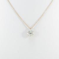 【リメイク】K18PG ダイヤモンドネックレス 1．008ct・M・SI1・VERYGOOD