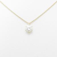 【リメイク】K18YG ダイヤモンドネックレス 0．412ct・H・VS1・VERYGOOD