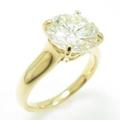 【リメイク】K18YG ダイヤモンドリング 3．162ct・VLY・VVS2・GOOD