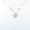 【リメイク】K18YG フラワー ダイヤモンドネックレス
