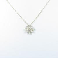 【リメイク】K18YG フラワー ダイヤモンドネックレス