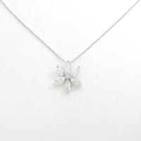 【リメイク】PT フラワー ダイヤモンドネックレス