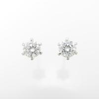 【リメイク】ST／プラチナダイヤモンドピアス 0．248ct・0．259ct・F・SI1・VERYGOOD30％引き