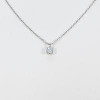 【リメイク】プラチナダイヤモンドネックレス 0．203ct・E・VS1・VERYGOOD20％引き