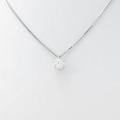 【リメイク】プラチナダイヤモンドネックレス 0．412ct・F・SI2・GOOD