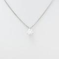 【リメイク】プラチナダイヤモンドネックレス 0．533ct・F・SI1・GOOD